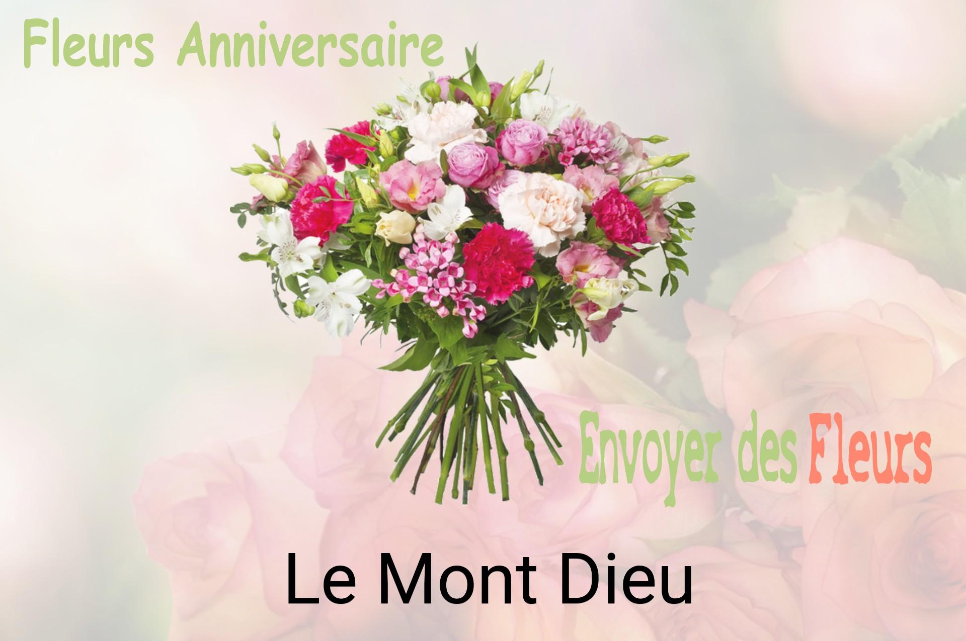 Bouquet de fleurs d’anniversaire livré à Le Mont-Dieu